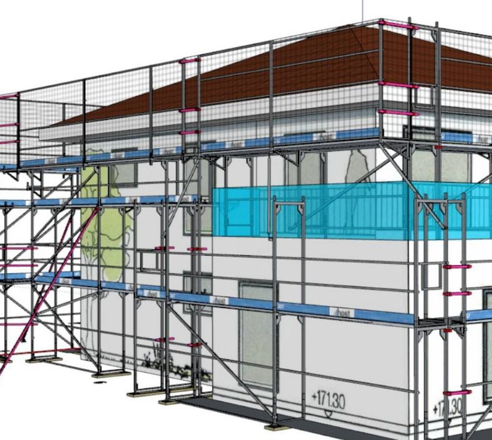 Digitale planung Gerüstbau